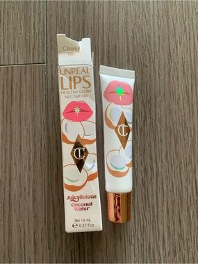 Charlotte Tilbury Unreal Lips Juicylicious Nectar Oil - Coconut Water (Pink)